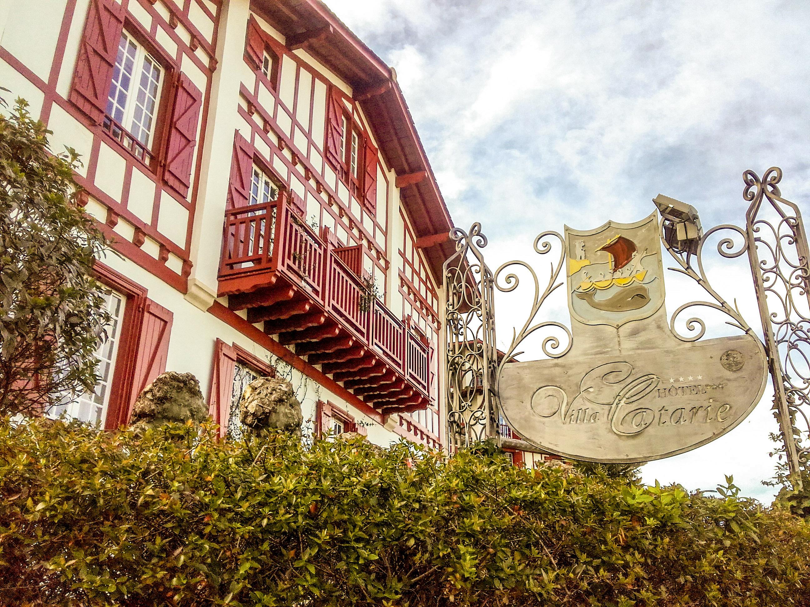 Hotel Villa Catarie Guéthary Exterior foto